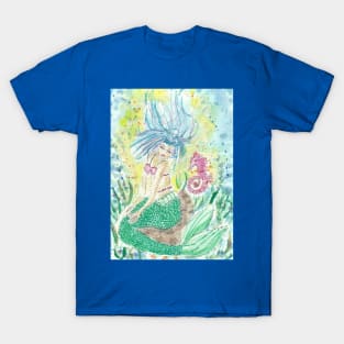 Mermaid art T-Shirt